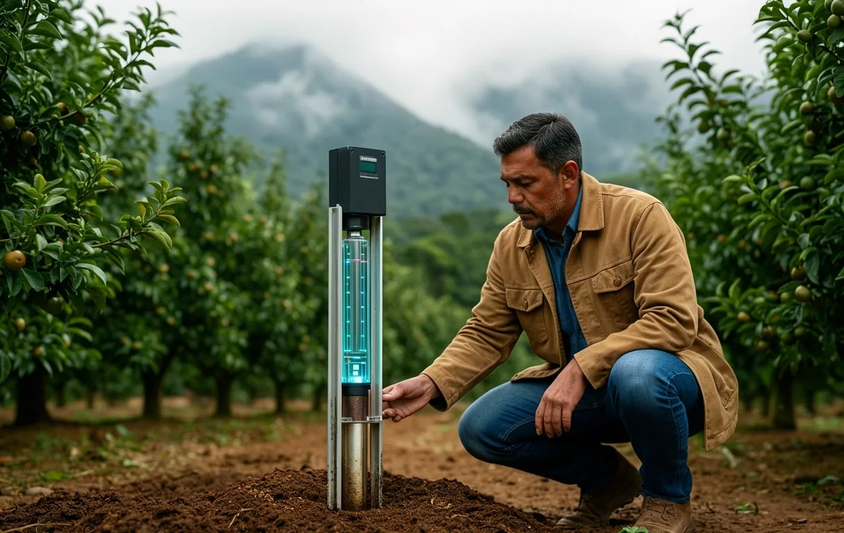 Campo de cultivo en Antioquia