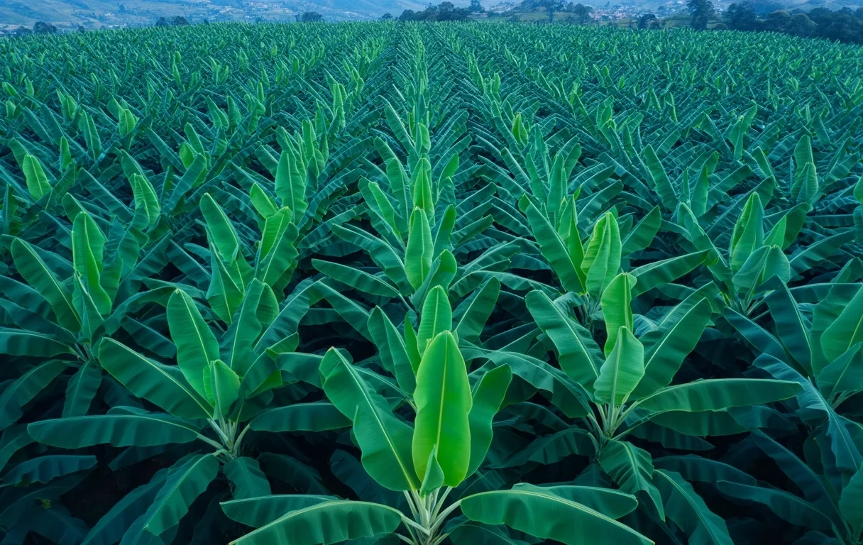 Plantación de banano optimizada